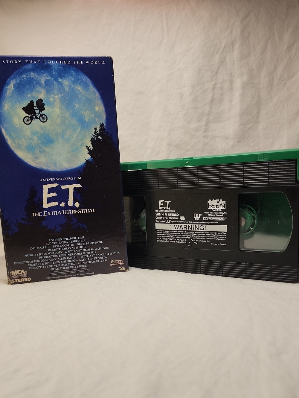 E.T. The Extra-Terrestrial - Special EDITION Green And Black VHS